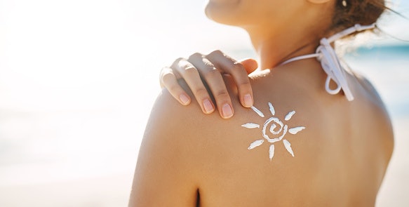 Protect Against Dark Marks With a Broad-Spectrum SPF 30+ Sunscreen
