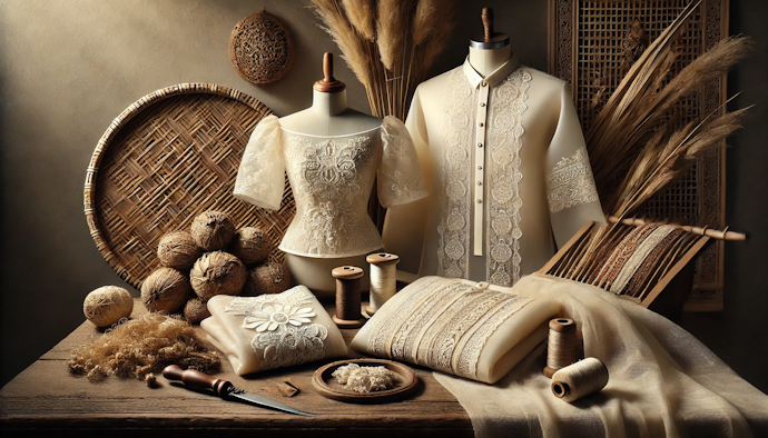 Opt for Traditional Fabrics like Pina and Silk for Cultural Appreciation