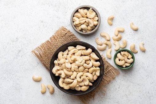 Buy Organic or Unsweetened Cashews for a More Natural Option