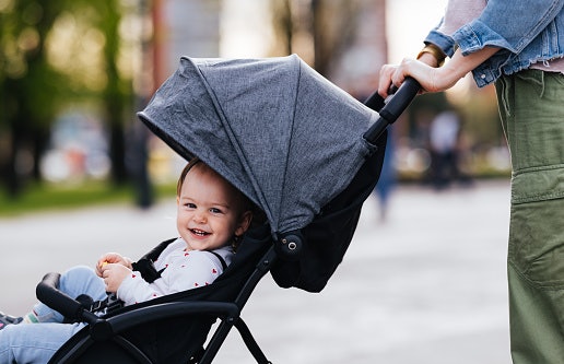 UPF 50+ Canopy Blocks UV Rays During Outdoor Trips or Long Strolls