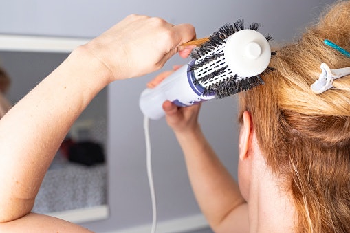 Tame Thicker Hair With Nylon Bristles