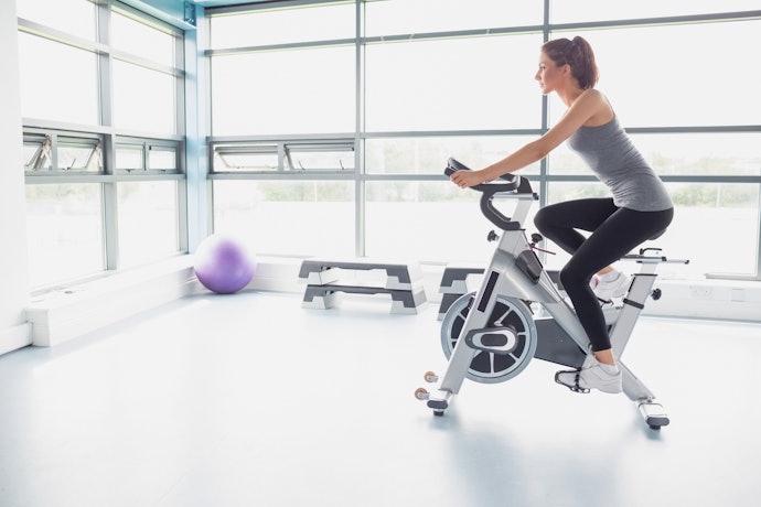 A Spin Exercise Bike Can Simulate Intense Outdoor Cycling