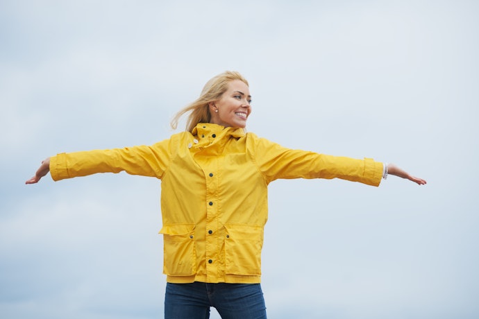 For Everyday Commutes: Rain Jackets Are Easy to Wear and Move In