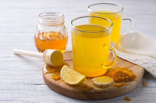 If You Like the Spicy Taste of Turmeric Drink it As Is or Add Lemon and Honey to Make it Sweeter