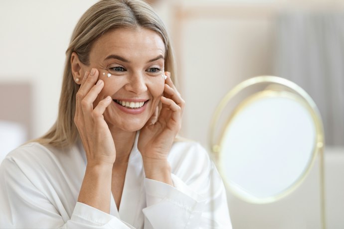 For Skin Aging, Look for Ingredients Like Retinoids and Peptides