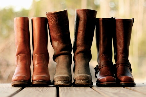 For Stylish Protection Against Occasional Drizzles, Opt for Leather Boots