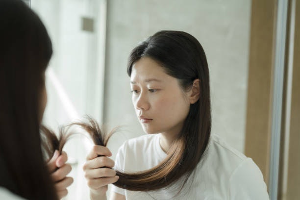 For Dull Hair: Camellia Oil or Silk Protein Improves Softness and Enhances Shine