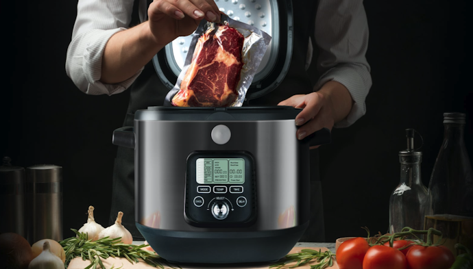 Elevate Dishes with Sous Vide and Bake Functions