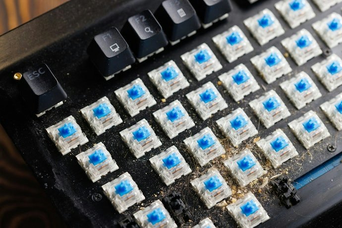 Blue Switches Provide a Loud and Audible Click