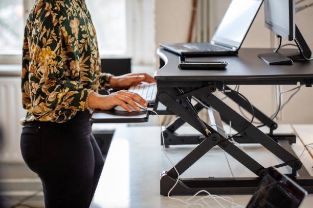 A Standing Desk Converter Is an Affordable Alternative for Small Spaces