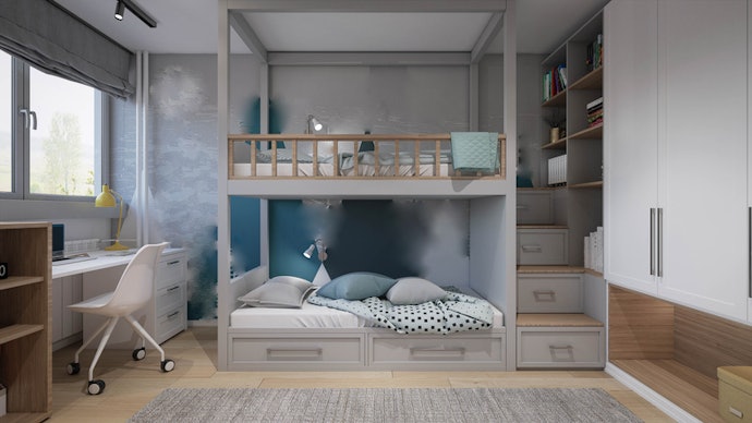 Find Beds With Integrated Shelves For Extra Storage