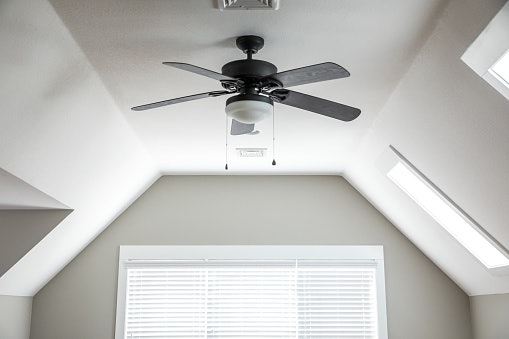 Ceiling Fans Are Great for Circulating Air Around the Entire Room