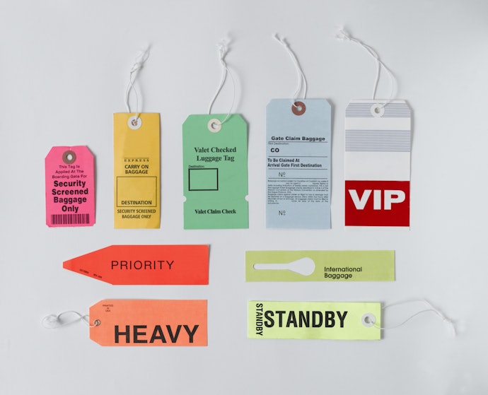A Wide Selection of Fonts and Text Styles Lets You Customize Labels