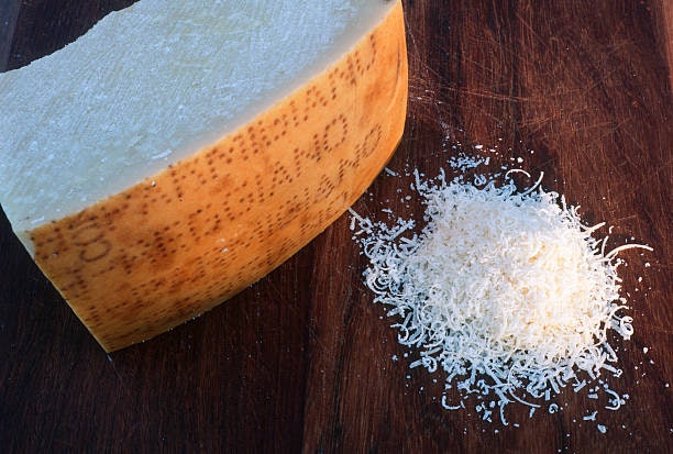 Parmesan Blocks or Wedges Maintain Richer Flavor