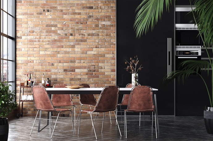 Industrial Metal Table for a Modern Interior Theme