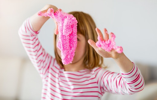 For Crunchy and Stimulating Textures, Choose Foam or Bead-Filled Slime