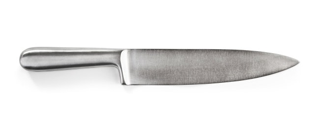 Western Chef's Knives: Curved Blade Best for Rocking and Chopping