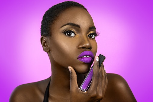Try Something New by Going for Unconventional Shades Such As Blue, Violet, and Black