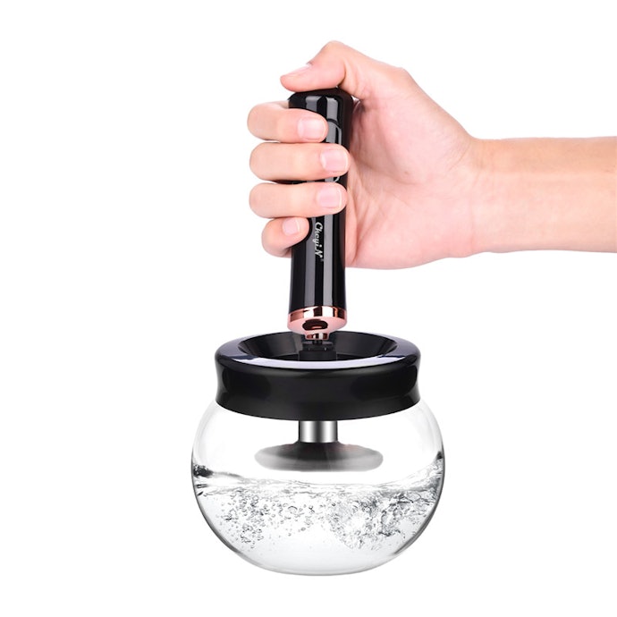 Dry Your Brushes Quicker With an Electric Makeup Brush Cleaner