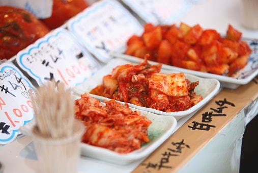 Most Kimchi Come in a Pouch