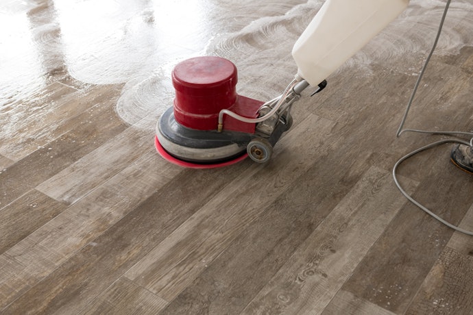 For Wood or Marble Floors: Prefer Non-Abrasive Pads or Soft Brushes