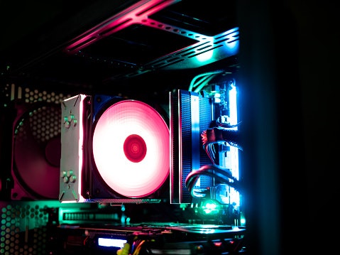 High-Airflow (AF) Fans for Open Areas Like Front Intake or Exhaust