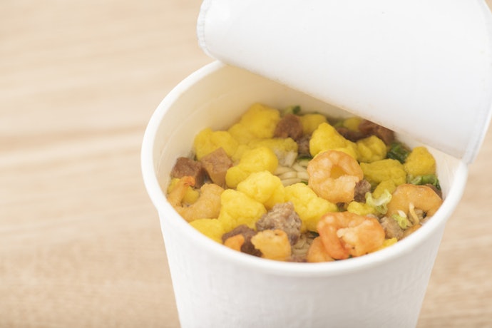 Cup Noodles for Quick and Direct Preparation