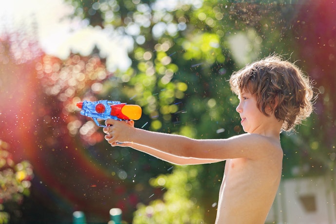 Classic Squirt Guns Are Simple and Easy to Use