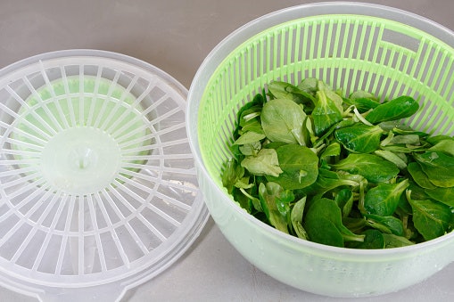 Plastic and Glass Salad Spinners for Affordability