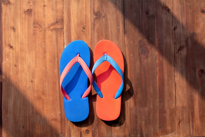 Try Rubber Flip-Flops If You're After One With Good Grip on the Surface