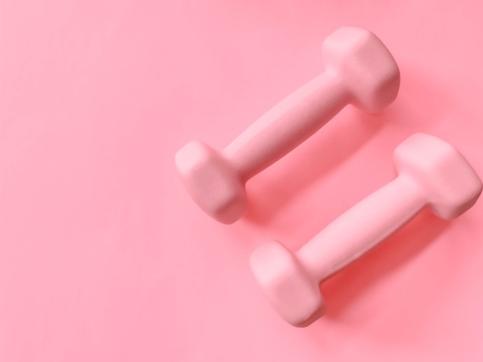 Plated Studio Dumbbells for Workouts Such as Yoga and Pilates