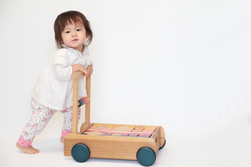 For Infants 6 Months Old and Above, A Sit-to-Stand Walker or Baby Walking Harness is Recommended