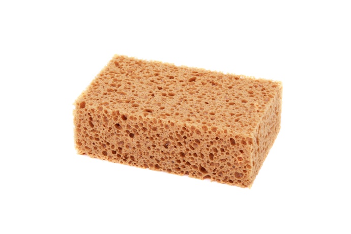 Cellulose Sponges for Great Water Absorption