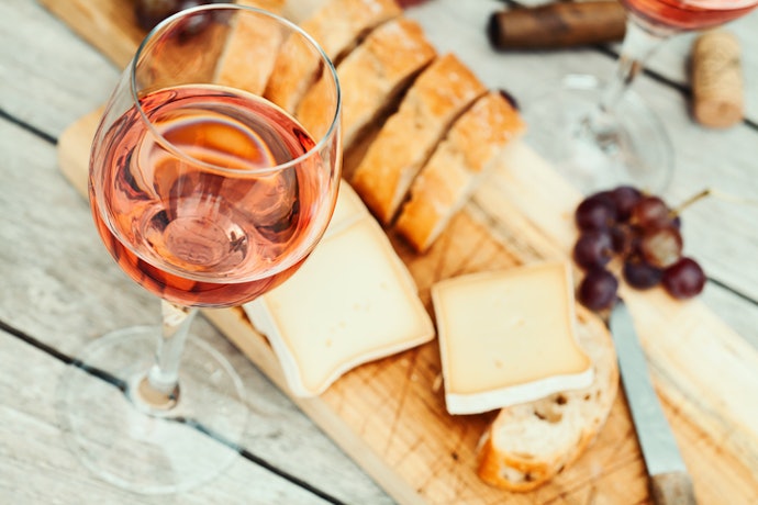 Delight in Dry Rosé by Pairing It With Light Seafood, Mediterranean Dishes, and Charcuterie