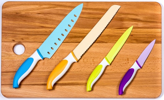 Colored Blades for Those Transitioning to Ceramic Knives