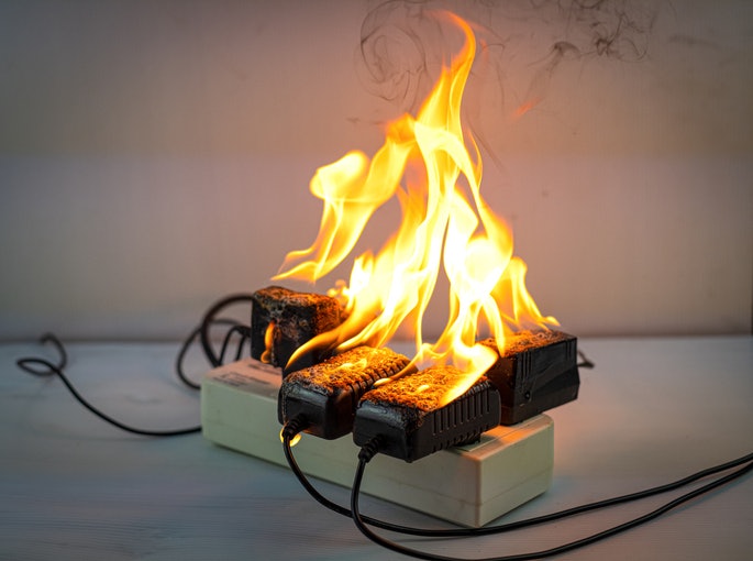 ABC Dry Chemical or CO2 Extinguishers: For Class C Fires (Electrical Equipment and Wiring)