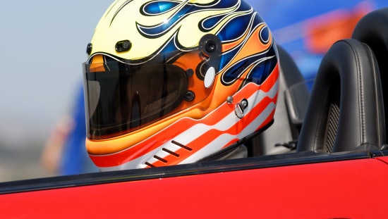 Anti-UV Coating and Tinted Visors Block Out the Sun