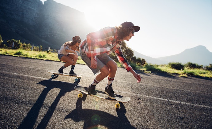 For Downhill and Long-Distance Riders: Longboards With Flat to Medium Concavity