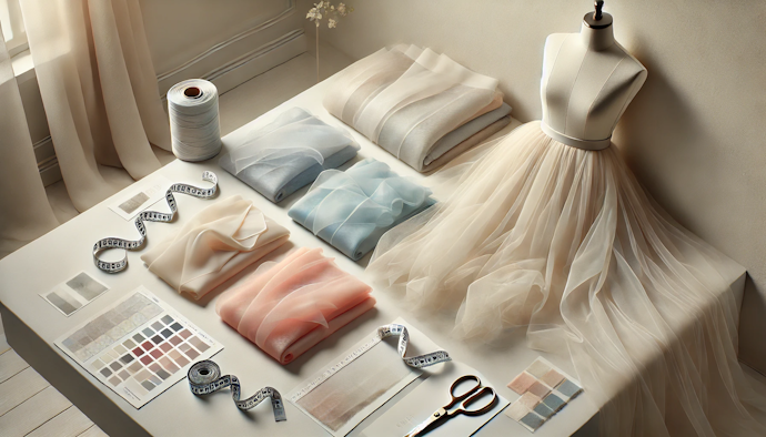 Choose Light Fabrics Like Cotton or Organza for Easy Movement