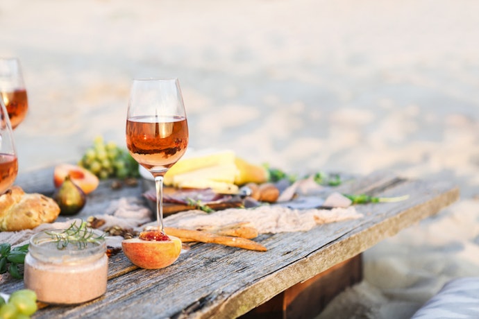 Enjoy Sweet Rosé With Spicy Dishes, Creamy, Soft Kinds of Cheese, and Asian Dishes