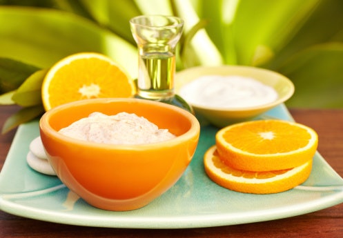 Try Facial Scrubs With Brightening Ingredients Like Vitamin C and Glutathione to Lighten the Skin