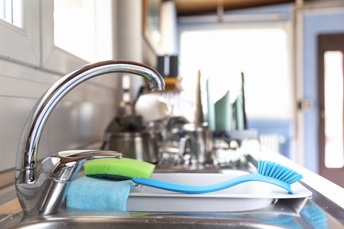 Kitchen Brushes Are for Sanitary Food Preparation