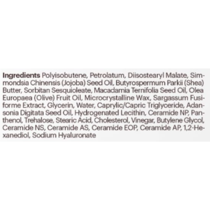 Limited Ingredients for Preventing Chapped Lips