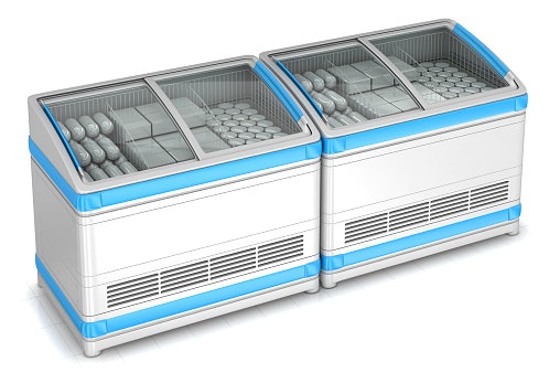 Sliding Glass Doors or Counter-balanced Lids Provide Convenience