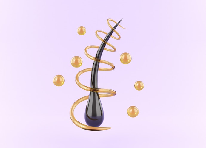 Ingredients Like Silicones Seal the Hair Cuticle and Provide Smoothness