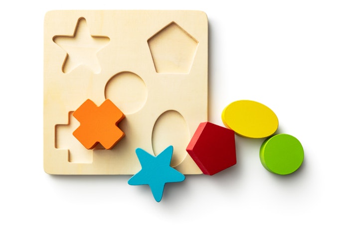 For Toddlers: Choose Stackers, Shape Sorters, and Push Toys