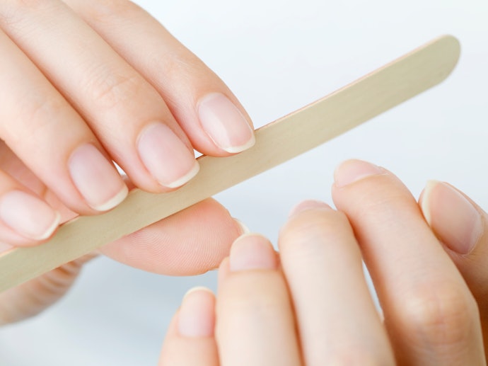 Smooth Out Frayed Nail Edges Using Emery Boards
