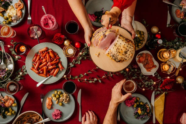 Christmas Pastries and Food Baskets Are Always Well-Received