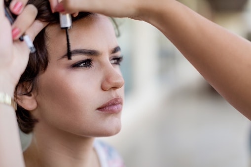 If You Have Dark-Colored Hair, Select a Dark Brown Eyebrow Mascara