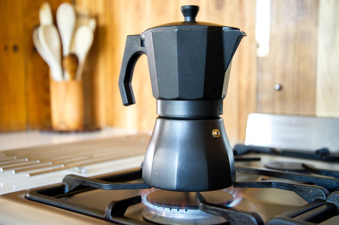 A Manual or Stovetop Moka Pot Is More Traditional